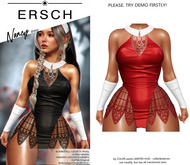 ERSCH - Nancy dress -red-