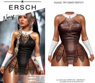 ERSCH - Nancy dress -choco-