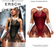 ERSCH - Nancy dress -blood-
