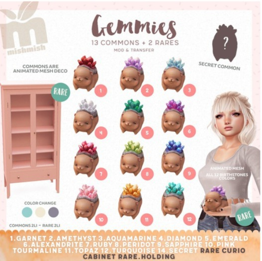 MishMish - Gemmies - Ruby [Boxed]