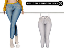 Addams - Mel Gem Studded Jean #01