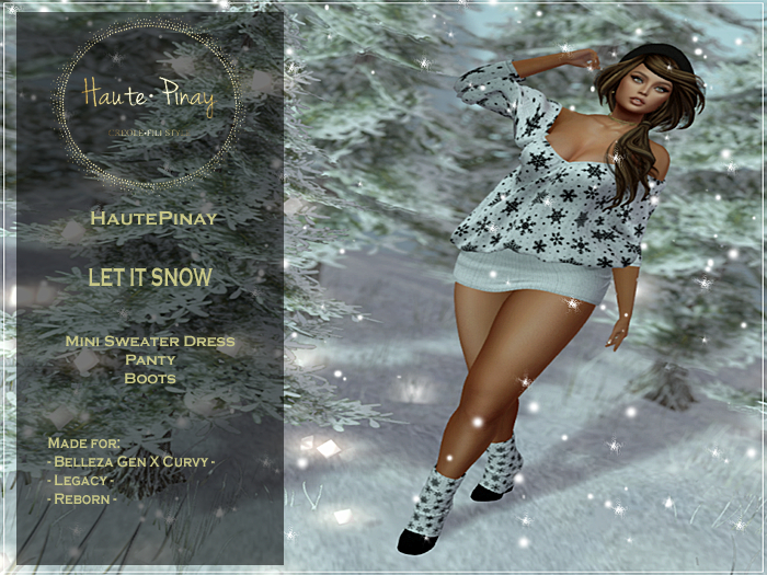 = HOLIDAY FASHIONS = ORNELLA - LET IT SNOW