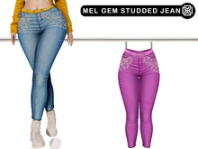 Addams - Mel Gem Studded Jean #09