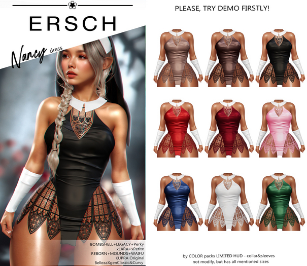 ERSCH - Nancy dress -fatpack-