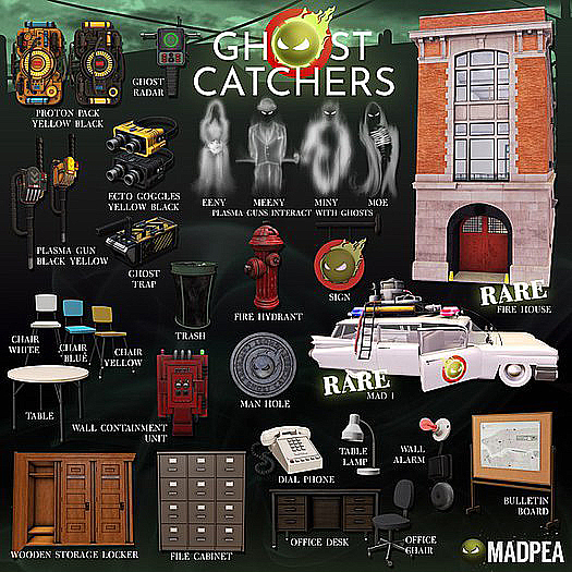 MadPea Ghost Catchers Plasma Gun - Yellow (add)