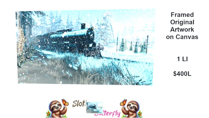 Winter's Breath_ Canvas Mounted Artwork