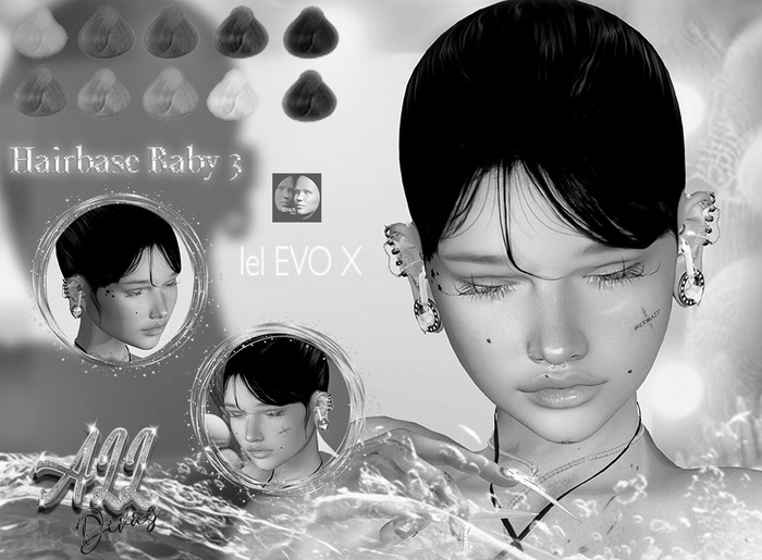 [All Divas]  Base Baby 3   - hairbase DEMO