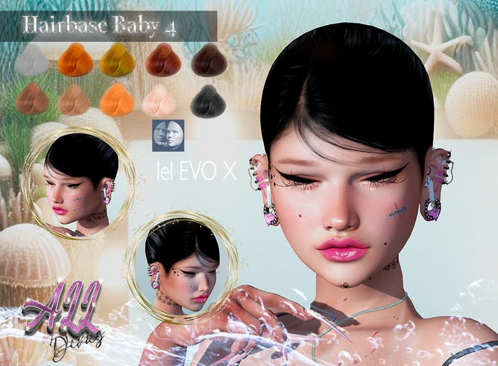 [All Divas]  Base Baby 4  - hairbase