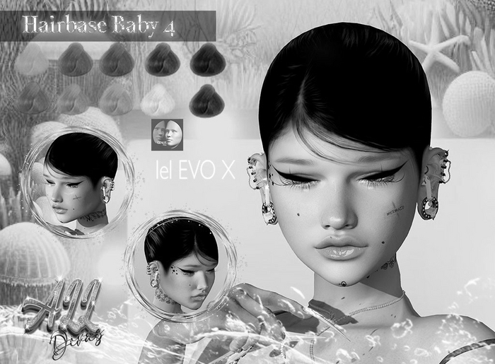 [All Divas]  Base Baby 4  - hairbase DEMO