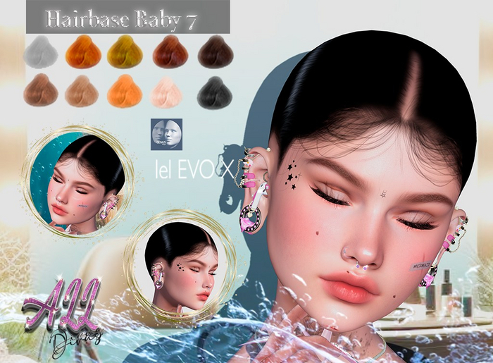 [All Divas] Base Baby 7 - hairbase