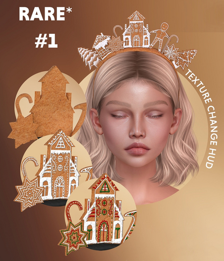 1. Dotty's Secret - Gingerbread Headband - RARE