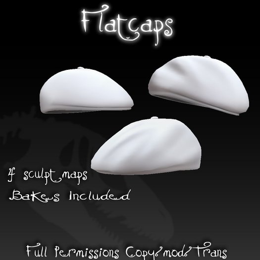 +Sculptasaur+  Flatcaps