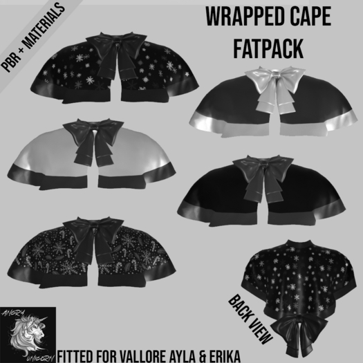 DEMO Angry Unicorn - Wrapped Cape v2