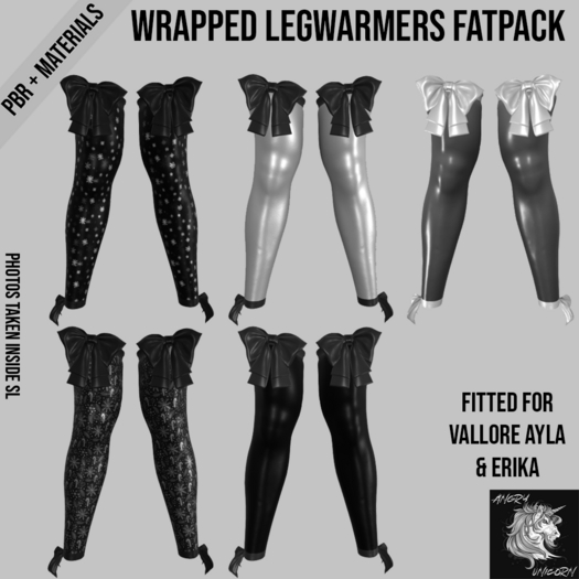 DEMO Angry Unicorn - Wrapped Legwarmers v2