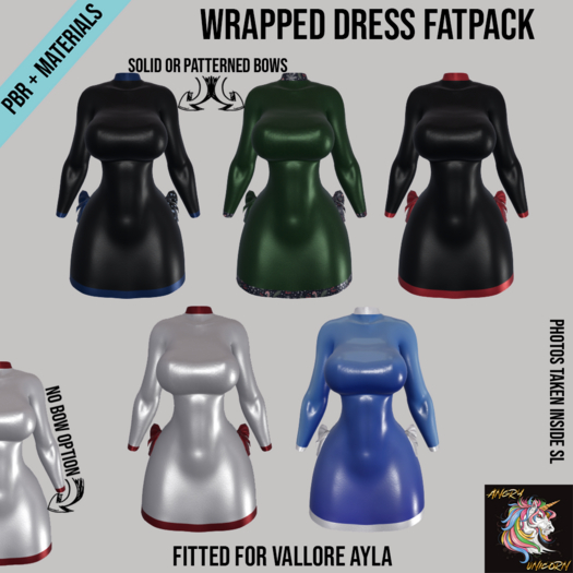 Angry Unicorn - Wrapped Dress Fatpack