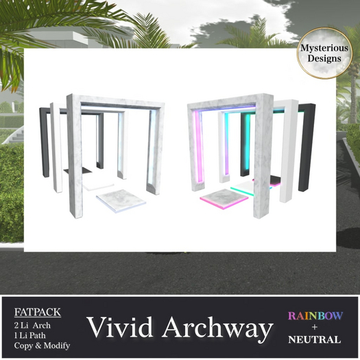 Mysterious Designs - Vivid Archway - Fatpack
