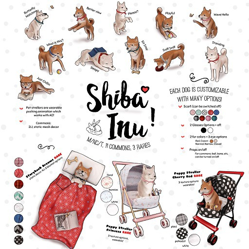 +Half-Deer+ Shiba Inu - Storybook Dreams (rez) RARE