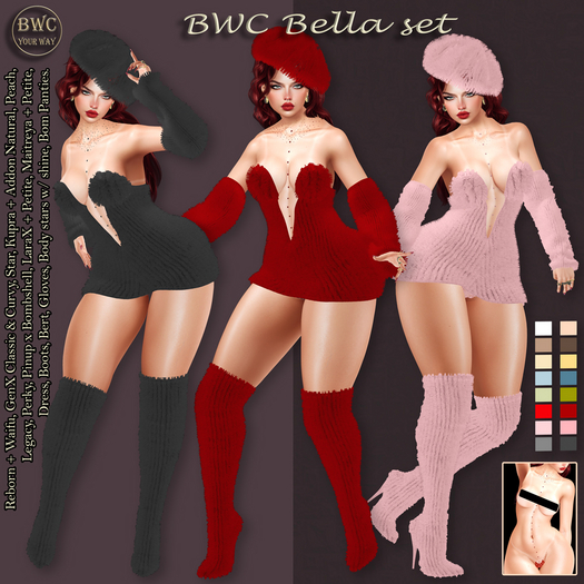 BWC Bella SET - 50% Off! Black Friday Starts