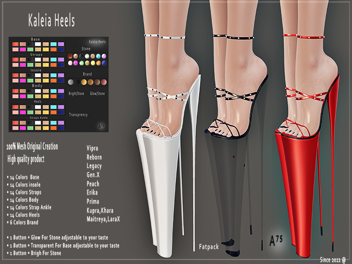 : A75 : Kaleia Heels With Hud FatPack DEMO