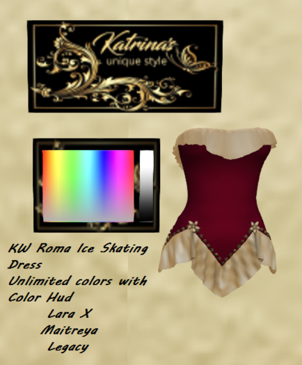 KW Roma Ice Skating Dress