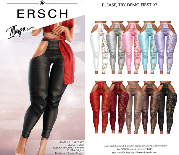 ERSCH - Illaya pants -fatpack-