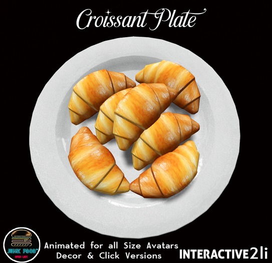 Junk Food - Croissant Plate