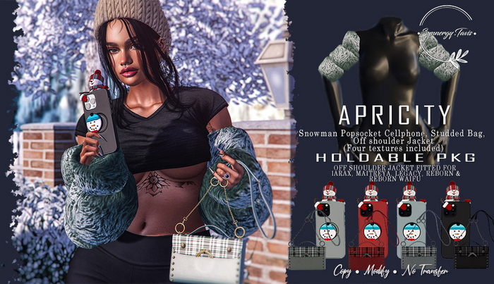 SYNNERGY.TAVIS// Apricity Off Shoulder Jacket [DEMO]  -  ADD