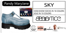 Baiastice_Pandy MaryJane Shoes-Sky