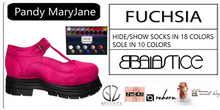 Baiastice_Pandy MaryJane Shoes-Fuchsia