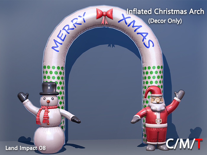 "Killer's" Inflated Christmas Arch (Decor Only)