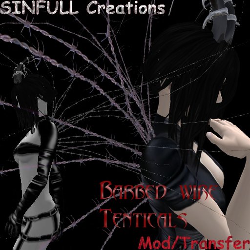 Barbed wire tentacles Boxed