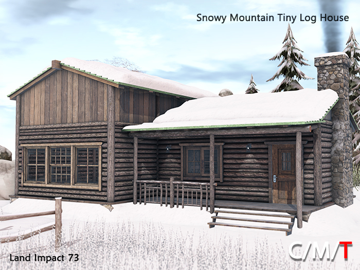 "Killer's" Snowy Mountain Tiny Log House