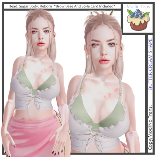 Muffin Tops - Butter Cream Shape