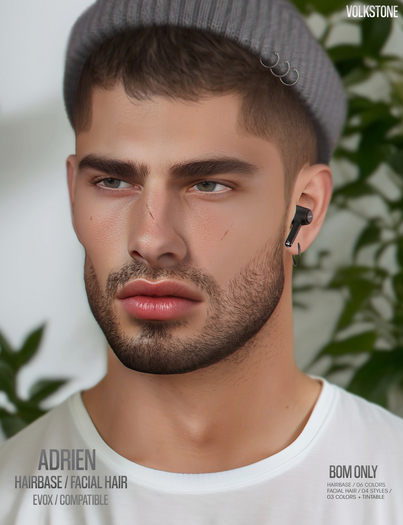 Volkstone Adrien Hairbase / Pack Natural Ginger