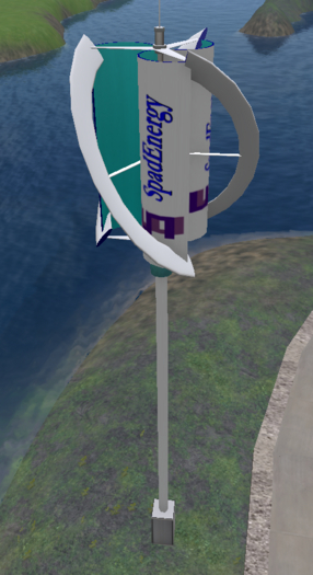 Wind Turbine (VAWT, hybrid)