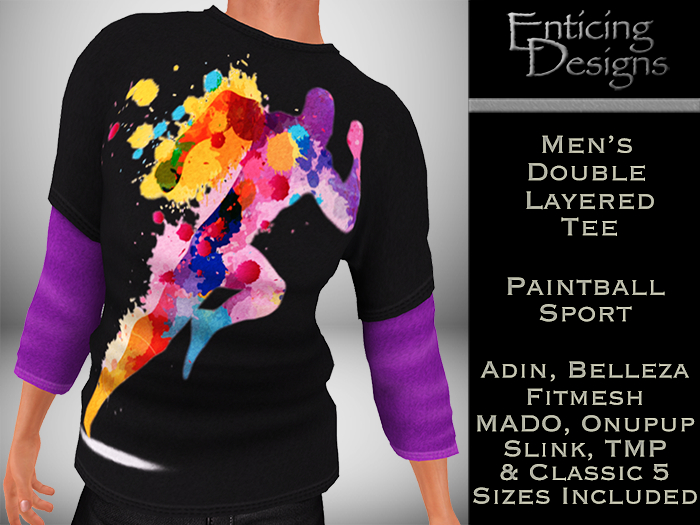 *ED Double Tees Sport - Paintball