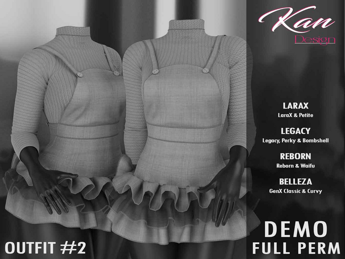 KANDESIGN - OUTFIT #2 - DEMO FULL PERM