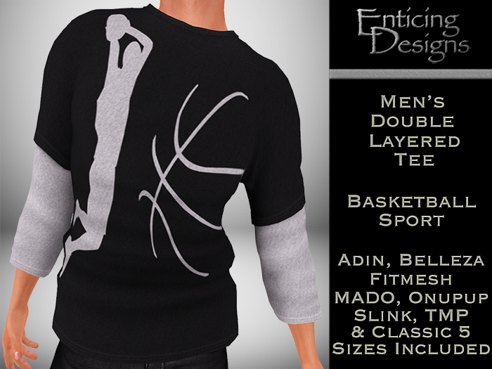*ED Double Tees Sport - Basketball
