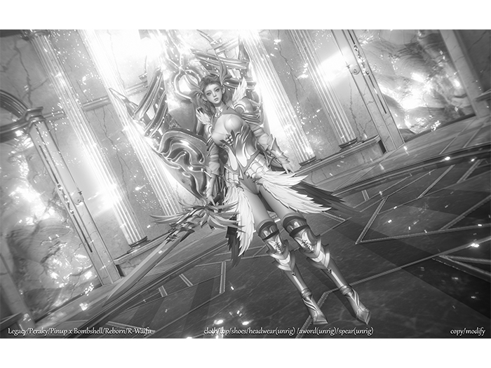 [Bailizhi]Woman warrior//cloth/demo