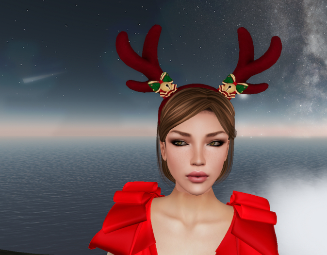 JUNE ~ Reindeer hair band