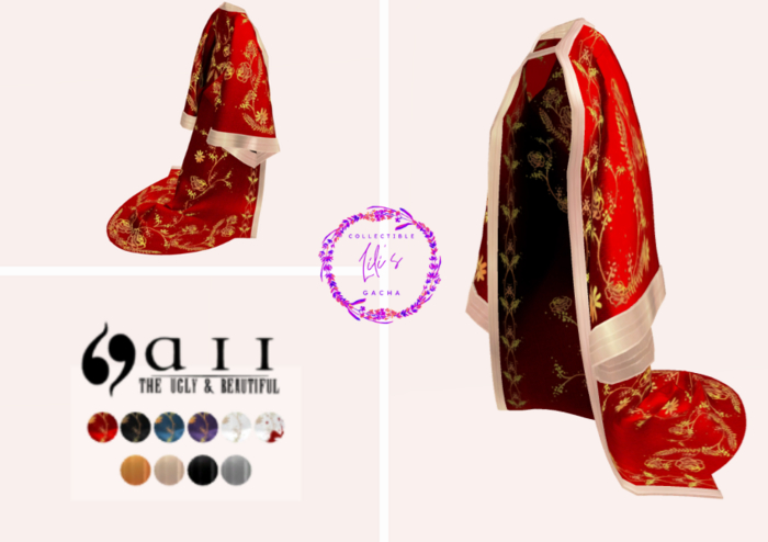 Second Life Marketplace - #1 RARE Long Robe (Male&Female) {egosumaii}