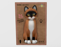 Female Breedable Cat KittyCatS Foxie - Red Mask New Born Kitten