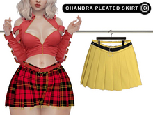 Addams "Chandra" Pleated Skirt #23