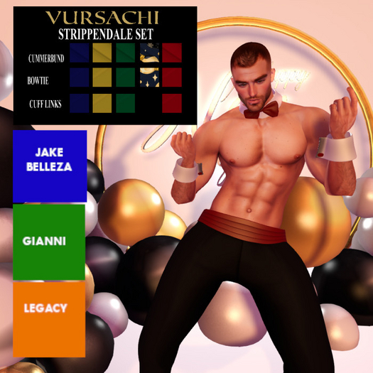 Vursachi Strippendale Set