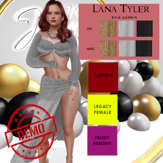 DEMO Lana Tyler Eve Gown