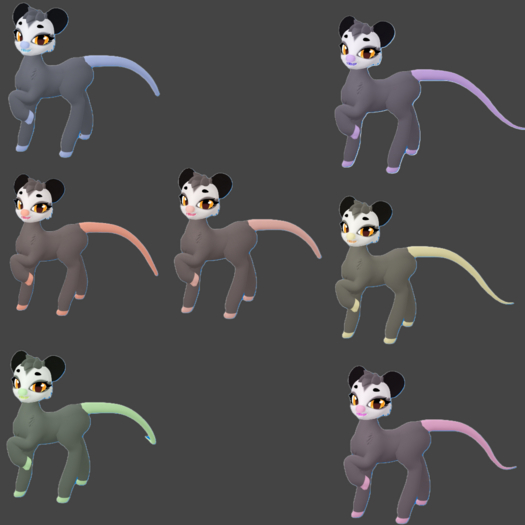 {IO&I}Open Pony opossum mod fatpack