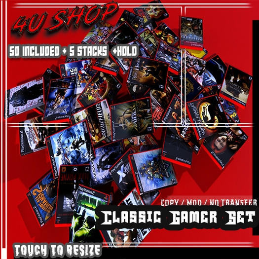4UShop- Classic Gamer Set Pack