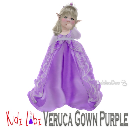 KL Ball Gown Purple Boxed