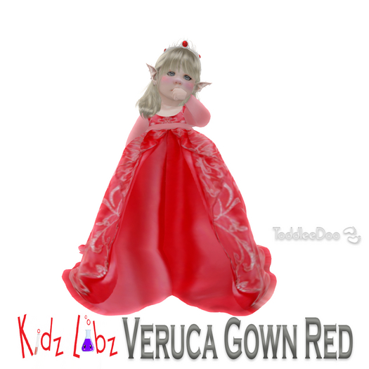 KL Ball Gown Red Boxed