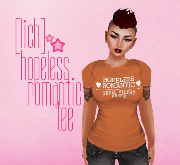 [lich] Hopeless Romantic Tee